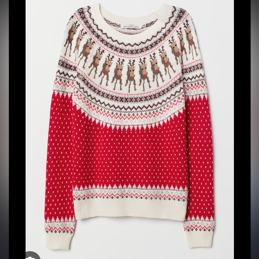 Reindeer H&M sweater